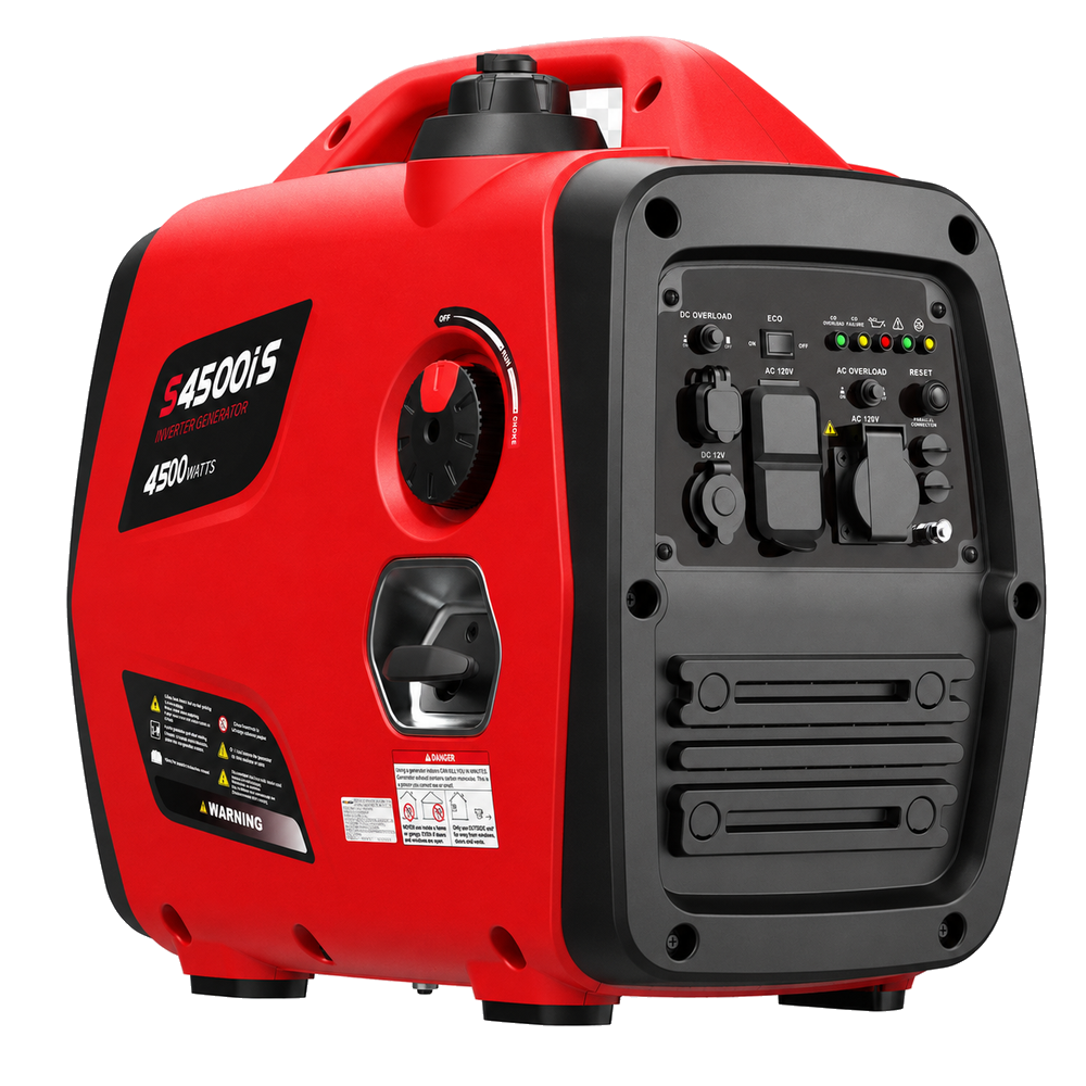 4500W Quiet Inverter Portable Generator for RV, Camping & Home Backup