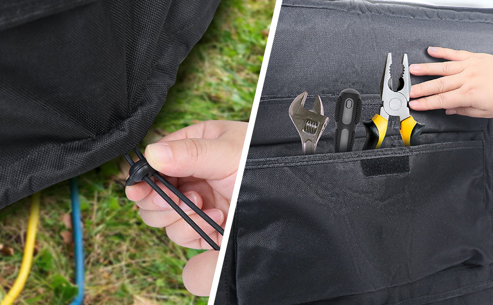 Generator Cover While Running | 4000W Universal Portable Tent | All-Weather Protection