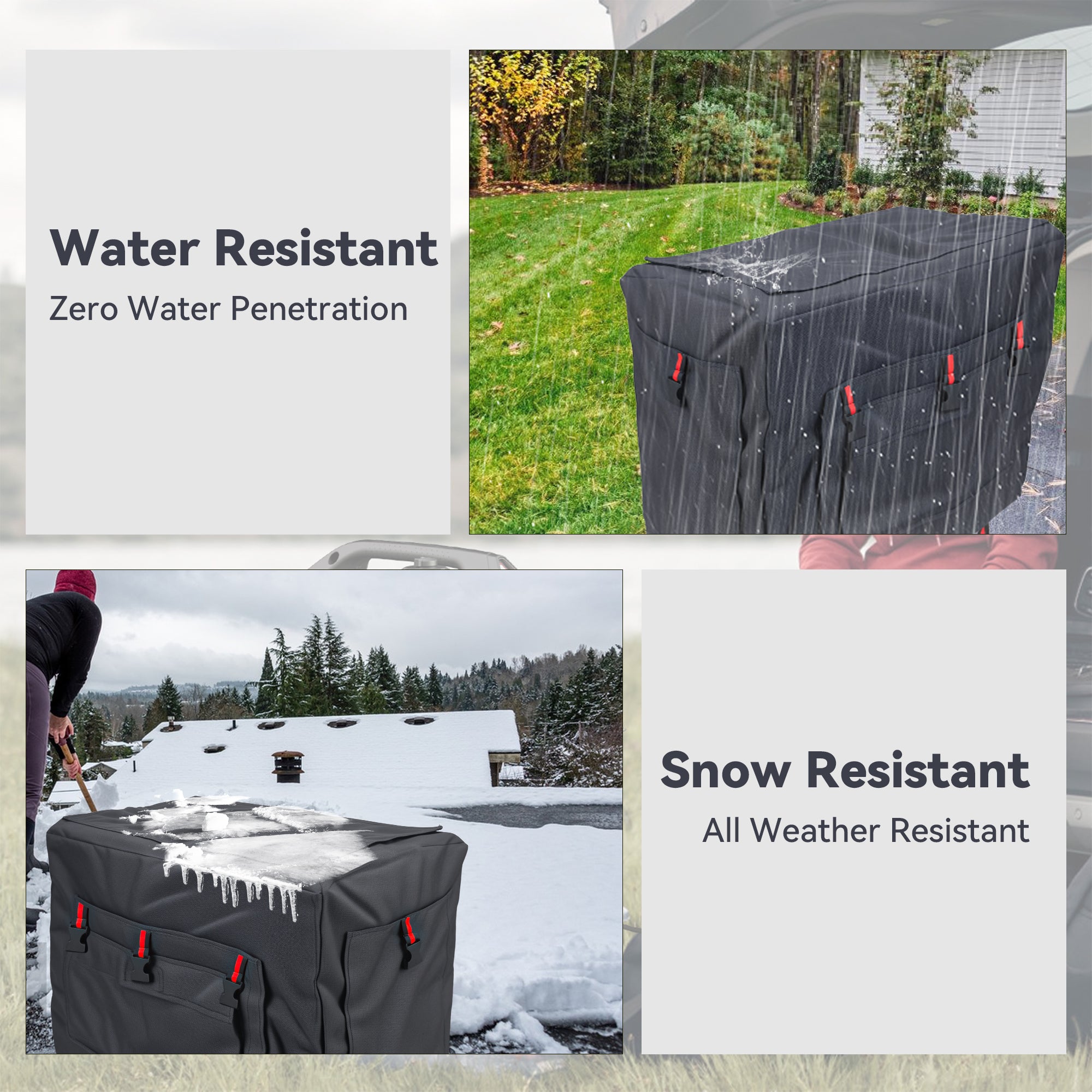 Generator Cover While Running | 4000W Universal Portable Tent | All-Weather Protection