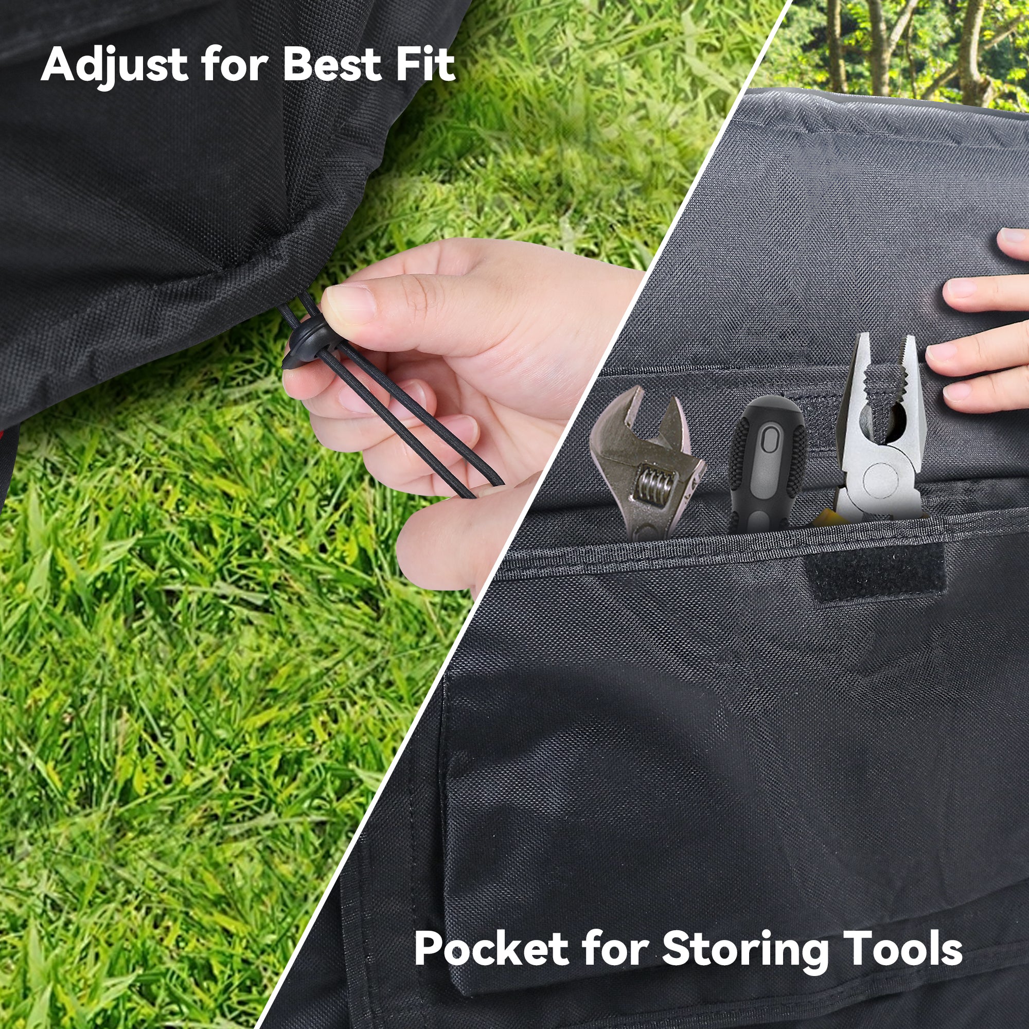 Generator Cover While Running | 4000W Universal Portable Tent | All-Weather Protection