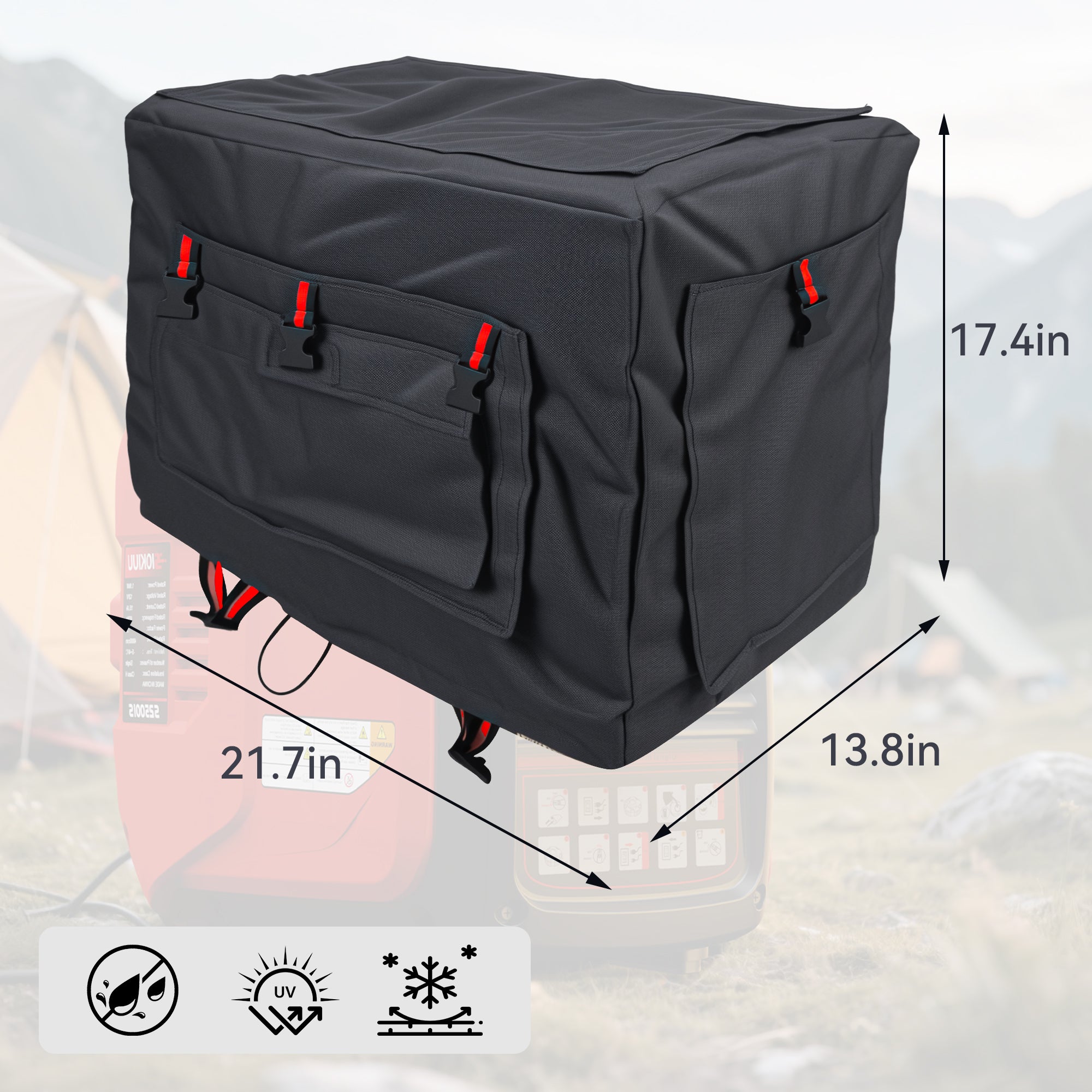 Generator Cover While Running | 4000W Universal Portable Tent | All-Weather Protection