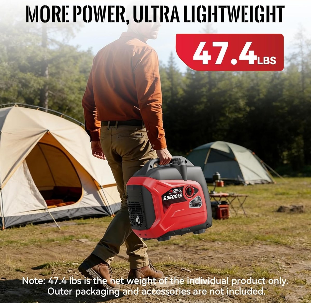 3600W Portable Generator - SIOKIUU