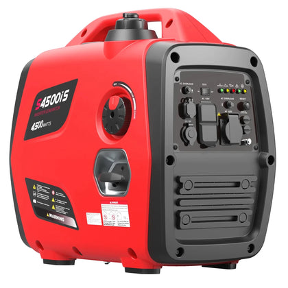 SIOKIUU 4500W Quiet Inverter Portable Generator for RV, Camping & Home Backup portable generator comparison image