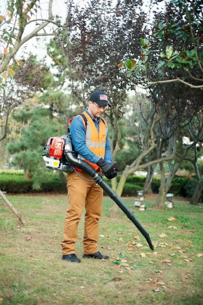 52CC 2-Cycle Gas Backpack Leaf Blower with extention tube