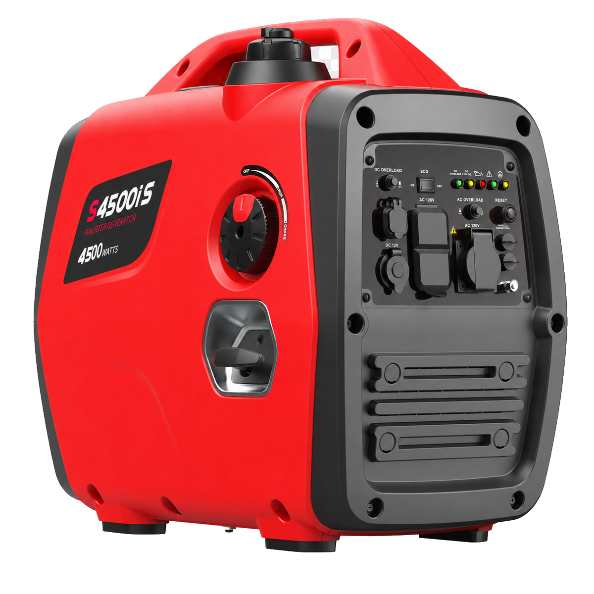 4500W Quiet Inverter Portable Generator for RV, Camping & Home Backup
