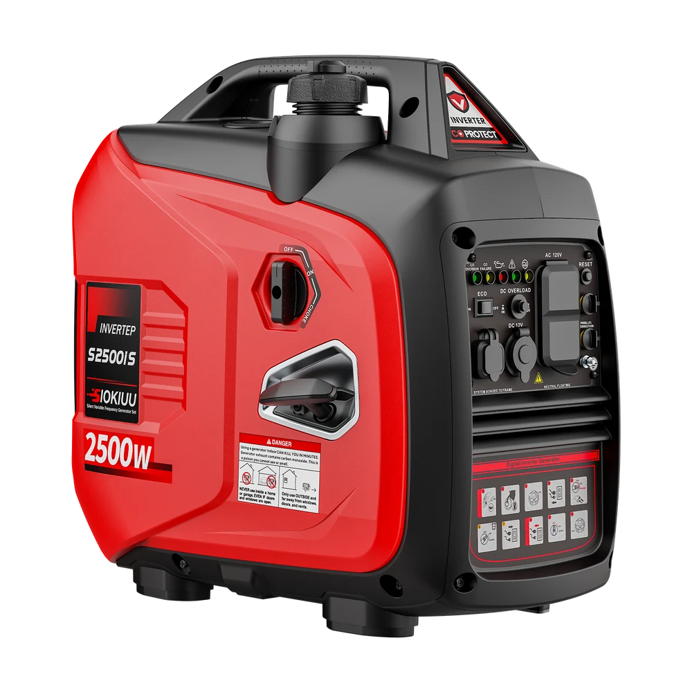2500W Quiet Inverter Portable Generator for Camping, RV & Home Backup