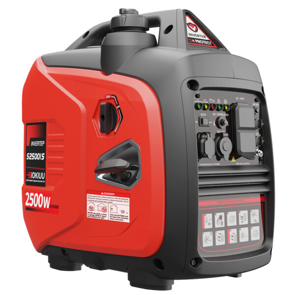 2500W Portable Generator Super Quiet Inverter Generator Ultra Lightweight for Home Backup
