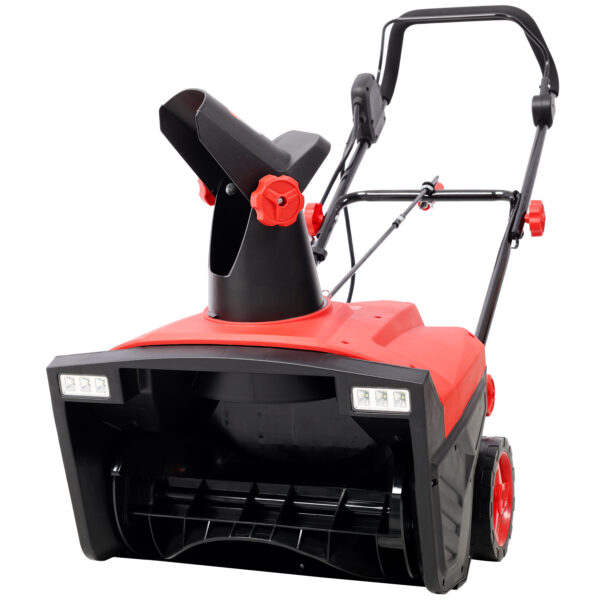 20inch Corded Electric Snow Thrower with LED,120V/60HZ,15 Amp Motor,30FT Throwing Distance - Image 10